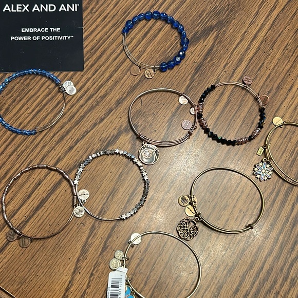 ➰ ALEX AND ANI BRACELETS BUNDLE OF 10 BARELY WORN OR NEW ➰ - Picture 1 of 6